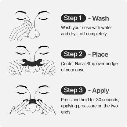 Enhanced Adhesive Nasal strip || Inspire Threaded || 15 Days Supply